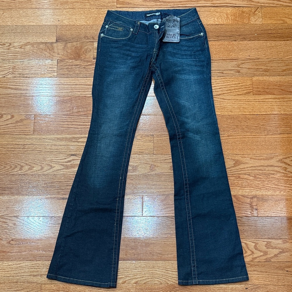Paris Blues Women's Dark Blue Jeans-size 13